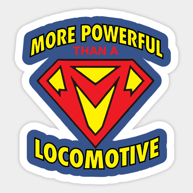 Locomotive Sticker by JFDS